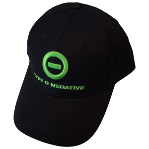 Type O Negative - Logo Bl Baseball Cap in der Gruppe MERCHANDISE / Merch / Hårdrock bei Bengans Skivbutik AB (5583719)