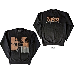Slipknot - Tesf Faces & Barcode Uni Bl Sweatshirt in der Gruppe MERCHANDISE / Kapuzenpullover / Hårdrock bei Bengans Skivbutik AB (5583730r)