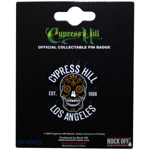 Cypress Hill - Los Angeles 1988 Pin Badge in der Gruppe MERCHANDISE / Merch / Hip Hop-Rap bei Bengans Skivbutik AB (5583897)