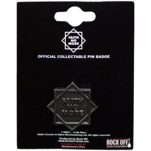 Faith No More - Star Logo Pin Badge in der Gruppe MERCHANDISE / Merch / Hårdrock bei Bengans Skivbutik AB (5583901)