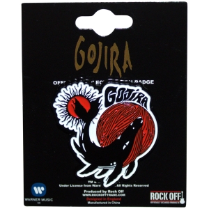 Gojira - Whale Pin Badge in der Gruppe MERCHANDISE / Merch / Hårdrock bei Bengans Skivbutik AB (5583904)