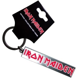 Iron Maiden - Logo Keychain in der Gruppe MERCHANDISE / Merch / Hårdrock bei Bengans Skivbutik AB (5583906)