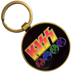 Kiss - Army/Logo & Icons Double-Sided Keychain in der Gruppe MERCHANDISE / Merch / Hårdrock bei Bengans Skivbutik AB (5583913)