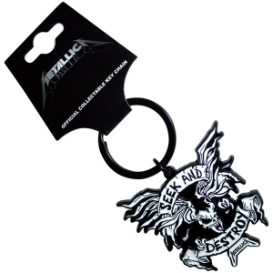 Metallica - Seek & Destroy Keychain in der Gruppe MERCHANDISE / Merch / Hårdrock bei Bengans Skivbutik AB (5583916)