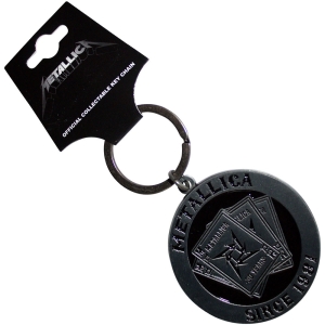 Metallica - 30Th Anniversary Playing Card Keychain in der Gruppe MERCHANDISE / Merch / Hårdrock bei Bengans Skivbutik AB (5583921)
