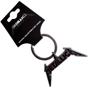 Metallica - Deep Red Logo Keychain in der Gruppe MERCHANDISE / Merch / Hårdrock bei Bengans Skivbutik AB (5583924)