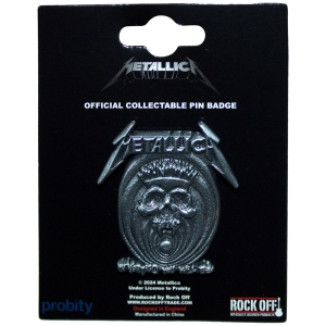 Metallica - In Vertigo Pin Badge in der Gruppe MERCHANDISE / Merch / Hårdrock bei Bengans Skivbutik AB (5583932)