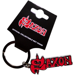 Saxon - Red Logo Keychain in der Gruppe MERCHANDISE / Merch / Hårdrock bei Bengans Skivbutik AB (5583955)