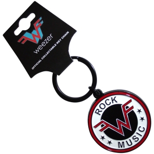 Weezer - Rock Music Emblem Keychain in der Gruppe MERCHANDISE / Merch / Pop-Rock bei Bengans Skivbutik AB (5583962)