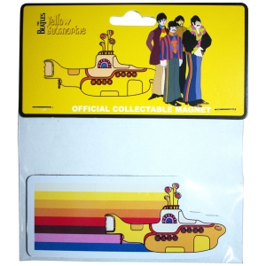 Beatles - Yellow Submarine Coloured Stripes Embossed Magnet in der Gruppe MERCHANDISE / Merch / Pop-Rock bei Bengans Skivbutik AB (5583966)