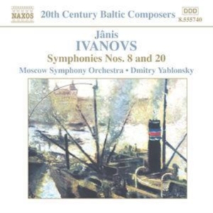 Ivanovs Janis - Symphonies 8 & 20 in der Gruppe Externt_Lager / Naxoslager bei Bengans Skivbutik AB (558397)