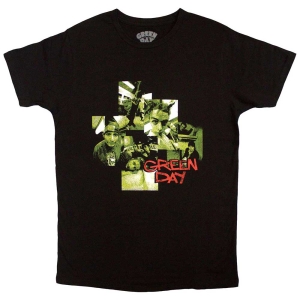 Green Day - Photo Montage Uni Bl T-Shirt in der Gruppe MERCHANDISE / T-shirt / Punk bei Bengans Skivbutik AB (5583974r)