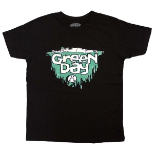 Green Day - Kerplunk Logo Sad Face Uni Bl T-Shirt in der Gruppe MERCHANDISE / T-shirt / Punk bei Bengans Skivbutik AB (5583975r)