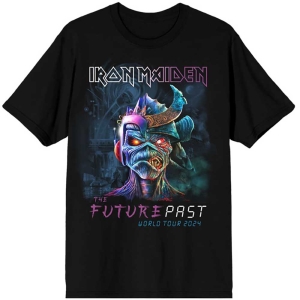 Iron Maiden - The Future Past World Tour 24 Uni Bl T-Shirt in der Gruppe MERCHANDISE / T-shirt / Hårdrock bei Bengans Skivbutik AB (5583983r)