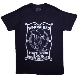 Shania Twain - Boots Uni Navy T-Shirt in der Gruppe MERCHANDISE / T-shirt / Country bei Bengans Skivbutik AB (5583996r)