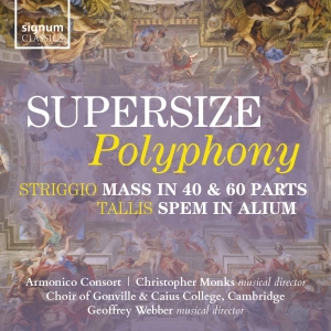 Adrian France Aimee Presswood Reb - Supersize Polyphony – Striggio: Mas in der Gruppe UNSERE TIPPS / Freitagsveröffentlichungen / 2025-04-18 bei Bengans Skivbutik AB (5584024)