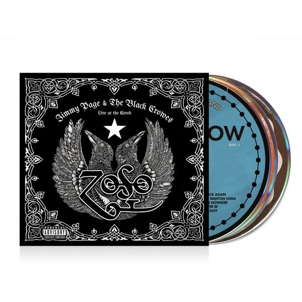 Jimmy Page & The Black Crowes - Live At The Greek (3Cd) in der Gruppe CD / Pop-Rock bei Bengans Skivbutik AB (5584078)