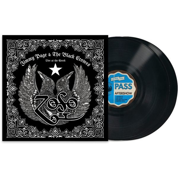Jimmy Page & The Black Crowes - Live At The Greek (2Lp Black) in der Gruppe VINYL / Pop-Rock bei Bengans Skivbutik AB (5584079)