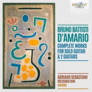 D'amario B B - Complete Works For Guitar Solo & Tw in der Gruppe UNSERE TIPPS / Freitagsveröffentlichungen / 2025-04-18 bei Bengans Skivbutik AB (5584122)