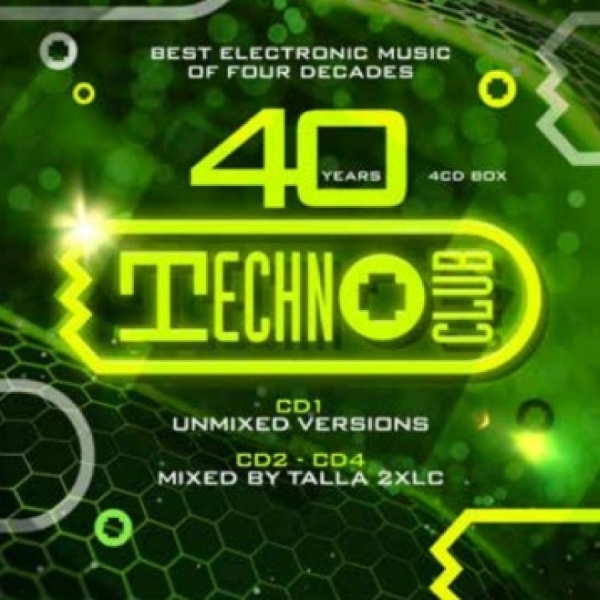 Various Artists - 40 Years Techno Club in der Gruppe CD / Bestseller bei Bengans Skivbutik AB (5584138)