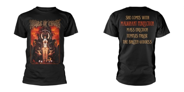 Cradle Of Filth - T/S Malignant Perfection (Xl) in der Gruppe MERCHANDISE / T-shirt / Heavy Metal bei Bengans Skivbutik AB (5584404)