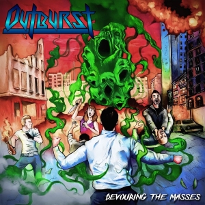 Outburst - Devouring The Masses in der Gruppe CD / Hårdrock bei Bengans Skivbutik AB (5584983)