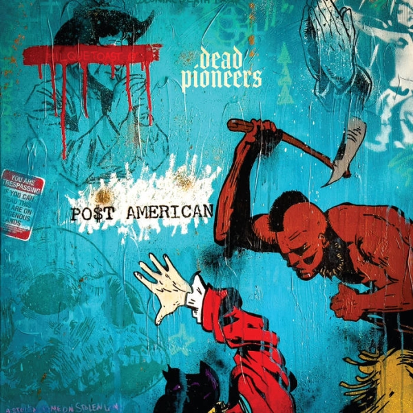 Dead Pioneers - Po$T American - Transparent Yellow in der Gruppe VINYL / Pop-Rock bei Bengans Skivbutik AB (5585045)