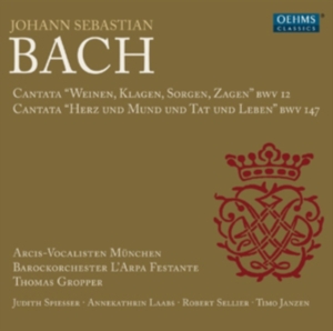 Bach - Cantatas Bwv 12 & 147 in der Gruppe CD bei Bengans Skivbutik AB (558605)