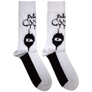 Alice Cooper - Eyes Uni Wht Socks (Size 40-44) in der Gruppe MERCHANDISE / Merch / Hårdrock bei Bengans Skivbutik AB (5586269)