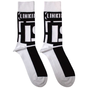 Linkin Park - Brackets Logo Uni Bl Socks (Size 40-44) in der Gruppe MERCHANDISE / Merch / Hårdrock bei Bengans Skivbutik AB (5586288)