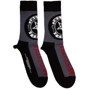 Motley Crue - Pentagram Circle Uni Char Socks (Size 40-44) in der Gruppe MERCHANDISE / Merch / Hårdrock bei Bengans Skivbutik AB (5586291)