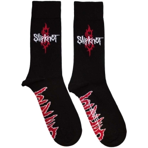 Slipknot  - Tour 22 Uni Bl Socks (Size 40-44) in der Gruppe MERCHANDISE / Merch / Hårdrock bei Bengans Skivbutik AB (5586303)