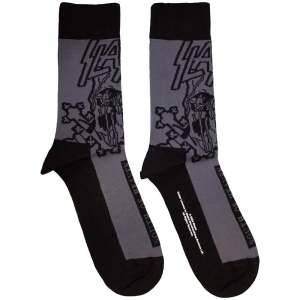 Slayer - South Of Heaven Mono Uni Char Socks (Size 40-44) in der Gruppe MERCHANDISE / Merch / Hårdrock bei Bengans Skivbutik AB (5586309)