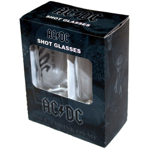 Ac/Dc - Have A Drink On Me Shot Glass Set in der Gruppe MERCHANDISE / Merch / Hårdrock bei Bengans Skivbutik AB (5586320)
