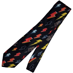Ac/Dc - Lightning Bolts Neck Tie in der Gruppe MERCHANDISE / Merch / Hårdrock bei Bengans Skivbutik AB (5586322)