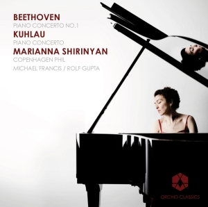 Marianna Shirinyan - Beethoven: Piano Concerto No.1 & Kuhlau: Piano Concerto in der Gruppe Externt_Lager / Naxoslager bei Bengans Skivbutik AB (558633)