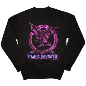 Black Sabbath - Neon Pink Henry Uni Bl Sweatshirt in der Gruppe MERCHANDISE / Kapuzenpullover / Hårdrock bei Bengans Skivbutik AB (5586335r)