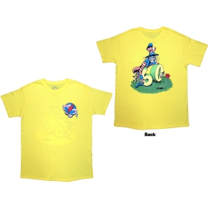 Grateful Dead - Rose Pose Yellow Uni Yell T-Shirt in der Gruppe MERCHANDISE / T-shirt / Pop-Rock bei Bengans Skivbutik AB (5586397r)