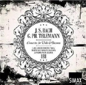 Bach & Telemann - Concertos For Viola & Bassoon in der Gruppe CD / Klassiskt bei Bengans Skivbutik AB (558656)