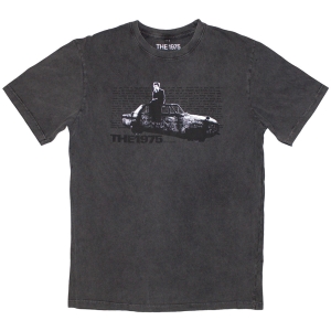 The 1975 - Car Photo Stone Wash Uni Char T-Shirt in der Gruppe MERCHANDISE / T-shirt / Pop-Rock bei Bengans Skivbutik AB (5586736r)