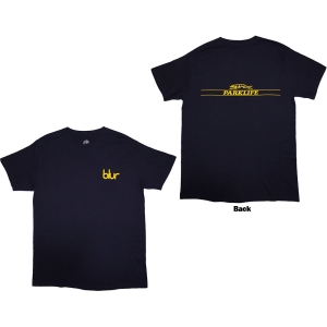 Blur - Yellow Pocket Blur / Parklife  Uni Navy T-Shirt in der Gruppe MERCHANDISE / T-shirt / Pop-Rock bei Bengans Skivbutik AB (5586745r)