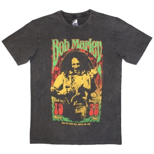 Bob Marley - 1978 Stone Wash Uni Char T-Shirt in der Gruppe MERCHANDISE / T-shirt / Reggae bei Bengans Skivbutik AB (5586748r)