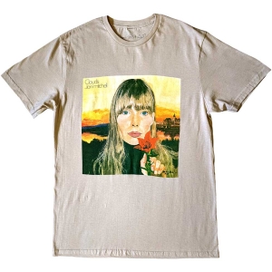 Joni Mitchell - Clouds Uni Sand T-Shirt in der Gruppe MERCHANDISE / T-shirt / Pop-Rock bei Bengans Skivbutik AB (5586770r)