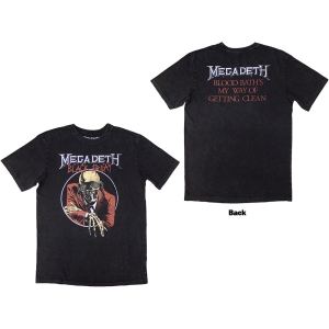 Megadeth - Black Friday Stone Wash Uni Char T-Shirt in der Gruppe MERCHANDISE / T-shirt / Hårdrock bei Bengans Skivbutik AB (5586774r)