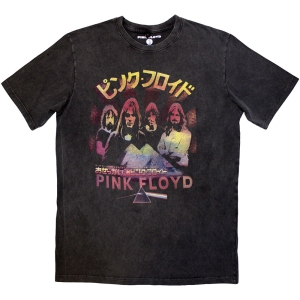 Pink Floyd - Japan Poster Stone Wash Uni Char T-Shirt in der Gruppe MERCHANDISE / T-shirt / Pop-Rock bei Bengans Skivbutik AB (5586780r)
