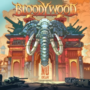 Bloodywood - Nu Delhi (Opaque White Vinyl) in der Gruppe VINYL / Hårdrock bei Bengans Skivbutik AB (5586871)