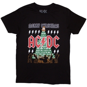 Ac/Dc - Merry Christmas Uni Bl T-Shirt  (2XL) in der Gruppe MERCHANDISE / T-shirt / Heavy Metal bei Bengans Skivbutik AB (5586889)