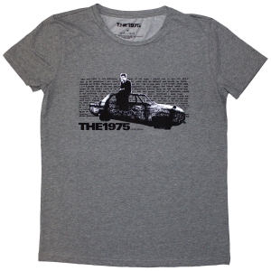 The 1975 - Car Photo Lady Grey T-Shirt in der Gruppe MERCHANDISE / T-shirt / Pop-Rock bei Bengans Skivbutik AB (5587242r)