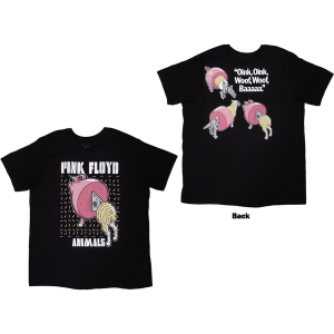 Pink Floyd - Animals Cartoons Uni Bl T-Shirt in der Gruppe MERCHANDISE / T-shirt / Pop-Rock bei Bengans Skivbutik AB (5587294r)