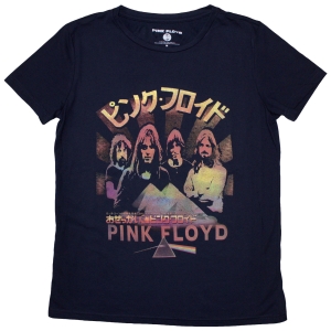 Pink Floyd - Japan Poster Lady Navy T-Shirt in der Gruppe MERCHANDISE / T-shirt / Pop-Rock bei Bengans Skivbutik AB (5587296r)